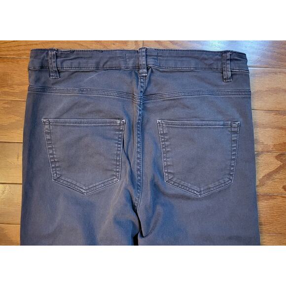 H&M Label of Graded Goods Skinny Jeans Women Size 10 Gray Denim Mid-Rise - Picture 4 of 14